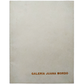 Exposición inaugural Galería Juana Mordó, Madrid, 1964