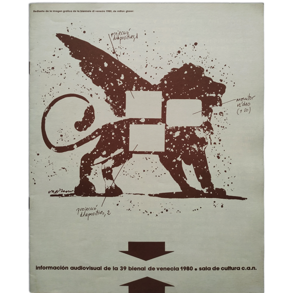 Información audiovisual de la 39 Bienal de Venecia 1980. Sala de Cultura C.A.N., Pamplona, diciembre 1980