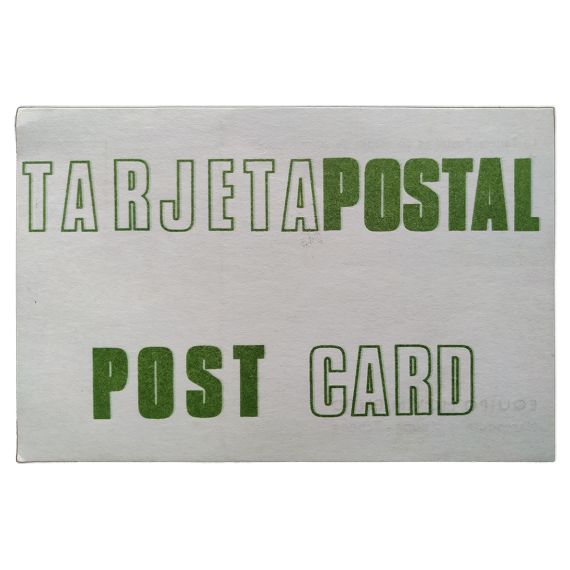 Tarjeta Postal - Post Card