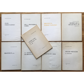 Conjunto de nueve libros de Juan-Eduardo Cirlot