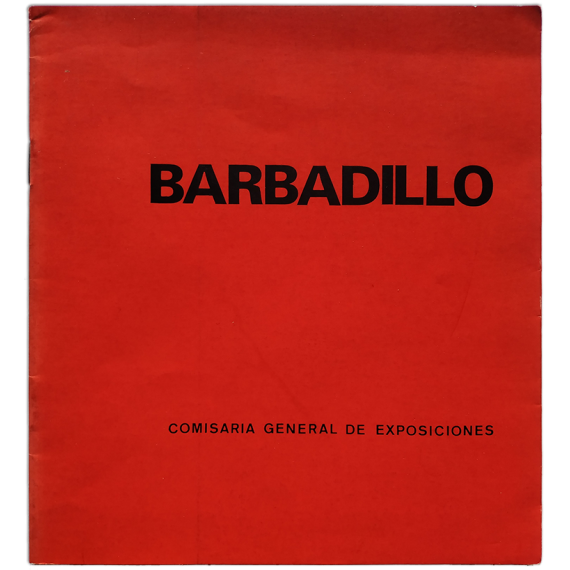 Barbadillo. Salas de Exposiciones de la Dirección General de Bellas Artes, Madrid, Noviembre 1974