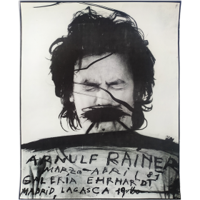Arnulf Rainer. Galería Ehrhardt, marzo-abril 1981