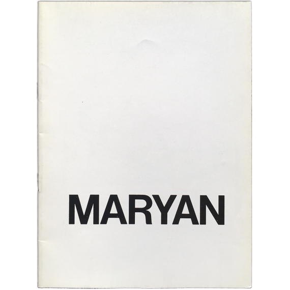 Maryan. Galería Sen, Madrid, del 26 de abril al 20 de mayo de 1976