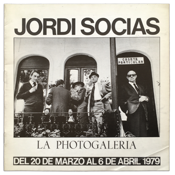 Jordi Socías. La Photogaleria, Madrid, del 20 de marzo al 6 de abril de 1979