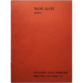 Mané-Katz, pittore. Galleria Gian Ferrari, Milano, 28 aprile al 13 maggio 1962