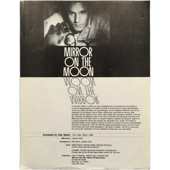 Leandro Katz - "Mirror on the moon"