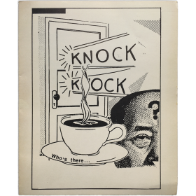 "Knock Knock Who’s There...?". Gracie Mansion Gallery, New York, April 26th - May 17th, [1984]