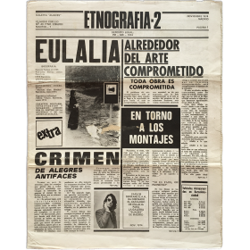 Etnografía-2. Galería "Buades", Madrid, noviembre 1974