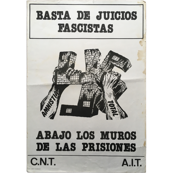 Basta de juicios fascistas - Abajo los muros de las prisiones