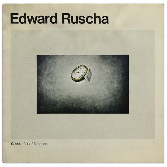 Edward Ruscha - "Domestic Tranquility", 1974